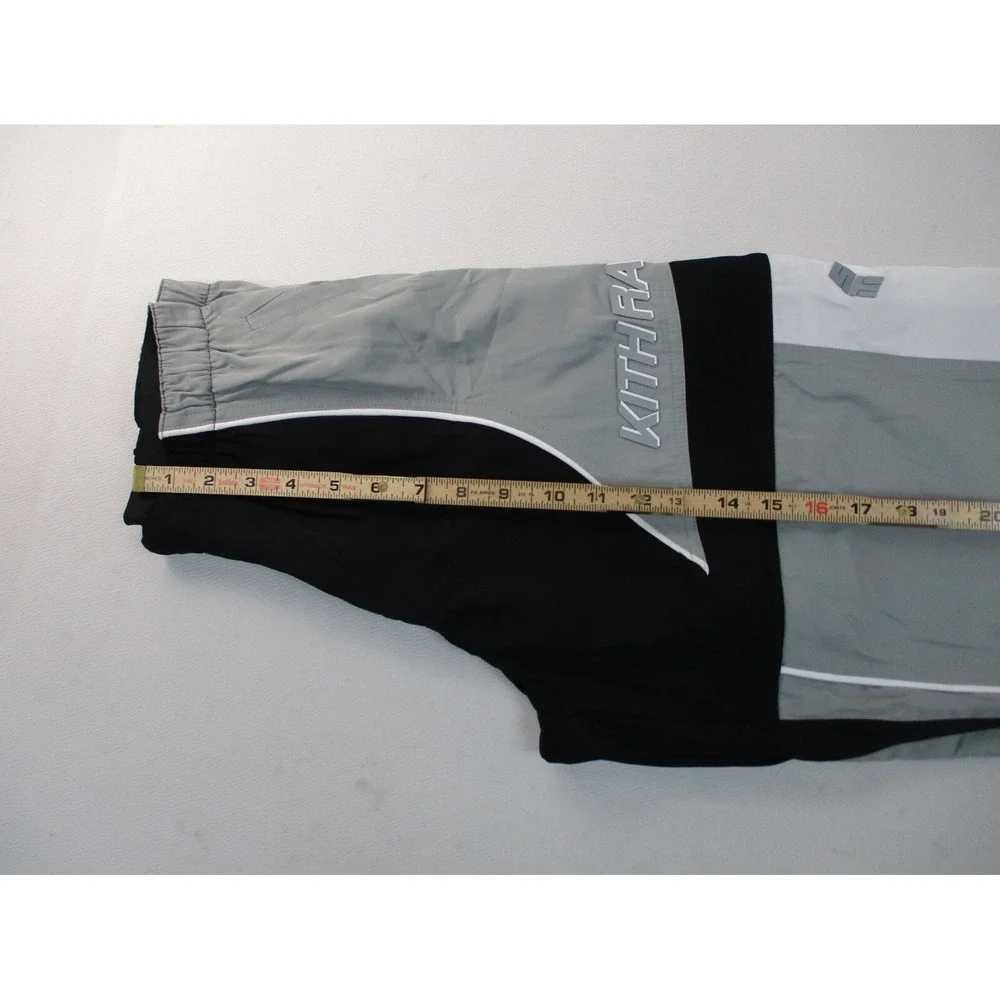 Kith Racing Collection Motocross Pants Mens Small Gray Belted Y2K Baggy